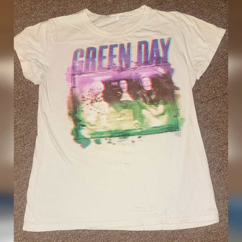 Green Day band tee